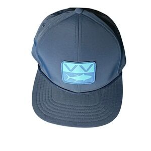 Vineyard Vines Youth Hat Navy Blue Snapback‎ with VV Fish Logo
